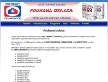 Tablet Screenshot of izolace-celakovice.cz
